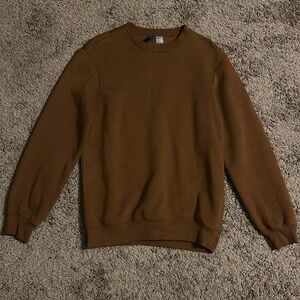 Unisex Size XS Brown Divided Sweater
